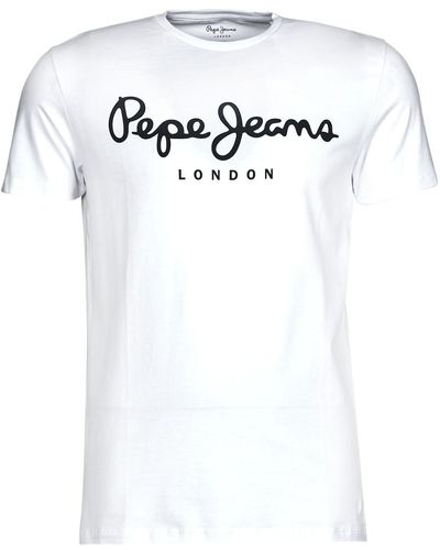 Pepe Jeans Original Stretch T Shirt - White
