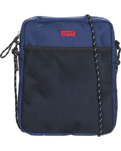 Levi's Pouch Dual Strap North-south Crossbody - Blue