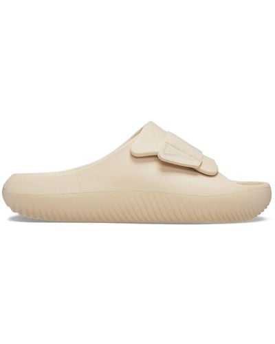 Crocs™ Sandals Mellow Luxer Slide - Natural
