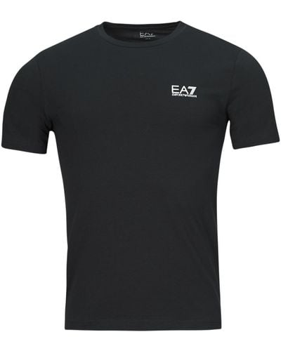 EA7 T Shirt Core Identity Tshirt - Black