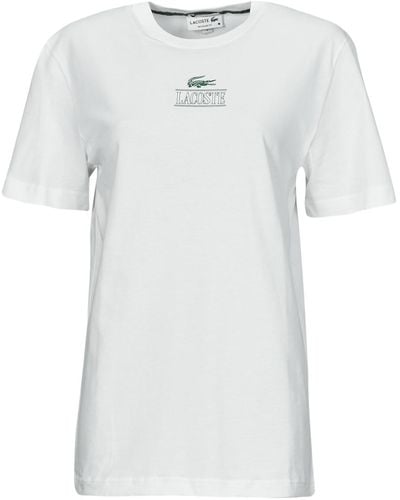 Lacoste T Shirt Th1147 - White