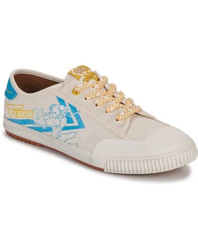 Feiyue Shoes (trainers) Fe Lo 1920 Street Fighter - Blue