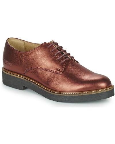 Kickers Oxfork Casual Shoes - Brown
