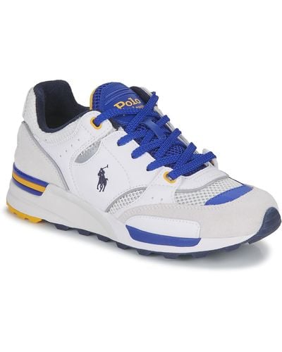 Polo Ralph Lauren Shoes (trainers) Trackstr 200-sneakers-low Top Lace - Blue
