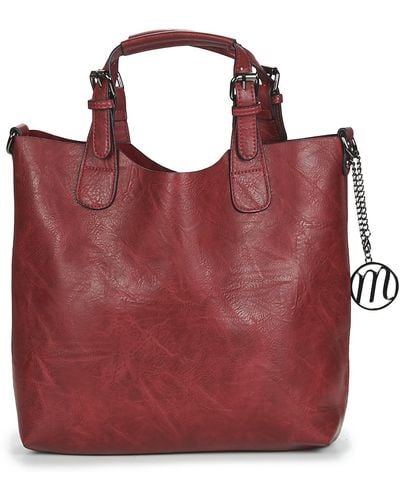 Moony Mood Pape Handbags - Red