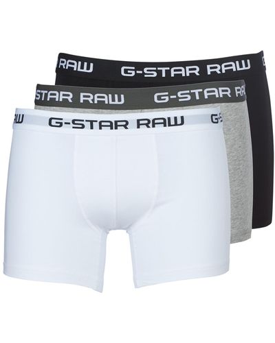G-Star RAW Classic Trunk 3 Pack Boxer Shorts - Multicolour