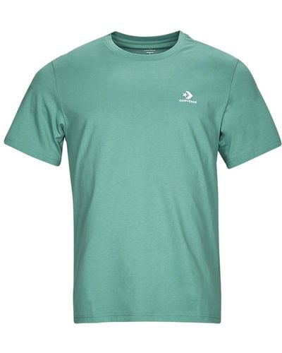 Converse T Shirt Go-to Embroidered Star Chevron - Green