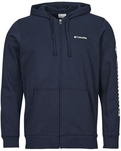 Columbia Sweatshirt Trek Fz Hoodie - Blue