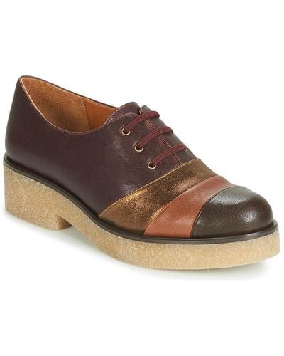 Chie Mihara Yellow Casual Shoes - Brown