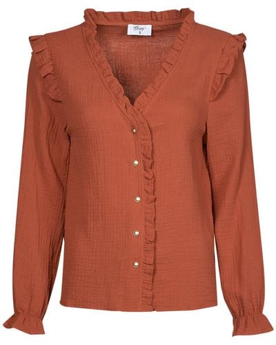 Betty London Blouse Jelly - Brown