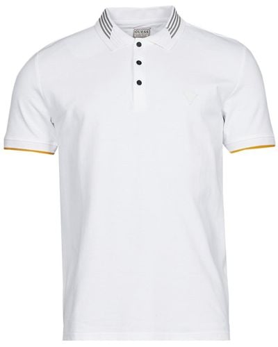 Guess Oz Ss Polo Polo Shirt - White
