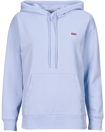 Levi's Sweatshirt Standard Hoodie - Blue