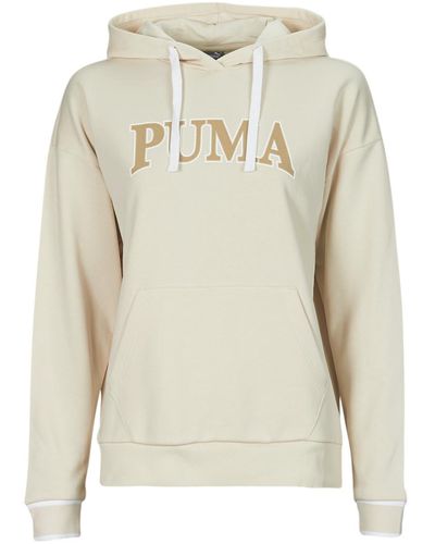 PUMA Sweatshirt Squad Hoodie Tr - Natural