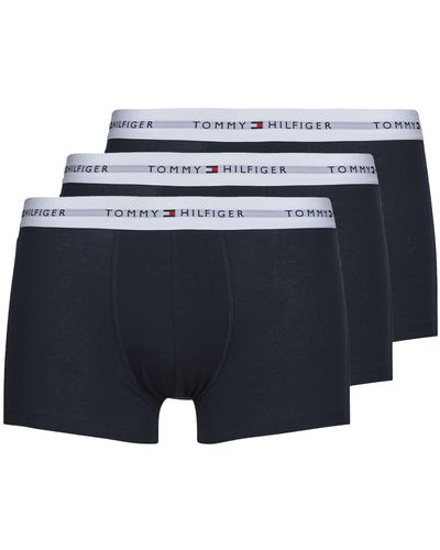 Tommy Hilfiger Boxer Shorts 3p Trunk - Blue