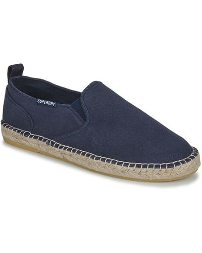 Superdry Espadrilles / Casual Shoes Canvas Espadrille Shoe - Blue