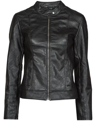 Jdy Leather Jacket Emily - Black