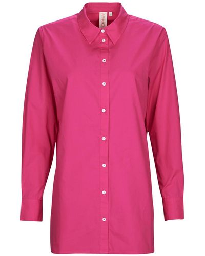 ONLY Shirt Onlcurly Ls Shirt Wvn - Pink