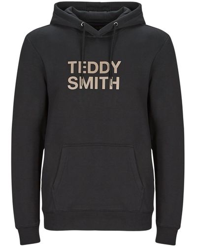 Teddy Smith Sweatshirt Siclass Hoody - Black
