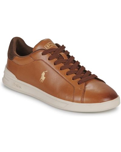 Polo Ralph Lauren Shoes (trainers) Heritage Court - Brown