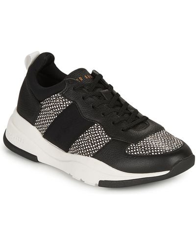 Ted baker best sale kellei trainers black