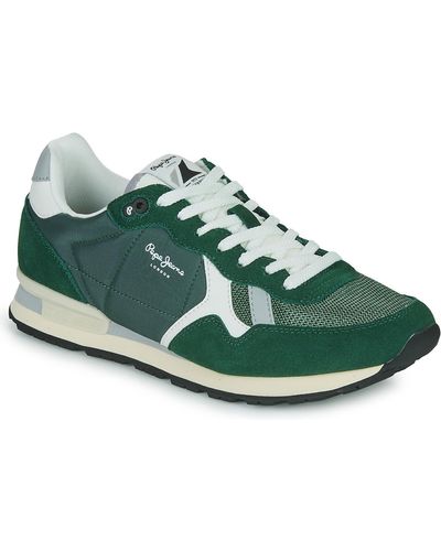 Pepe Jeans Shoes (trainers) Brit Man Heritage - Green