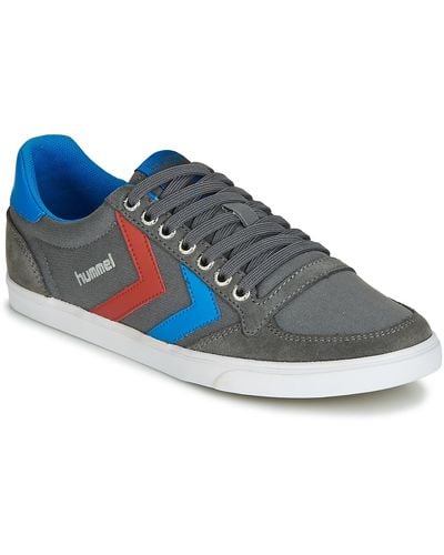 Hummel Ten Star Low Canvas Shoes (trainers) - Blue