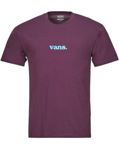 Vans T Shirt Lower Corecase Ss Tee - Purple