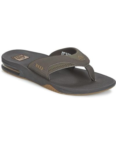 Reef Fanning Men's Flip Flops / Sandals (shoes) In Brown - Grey
