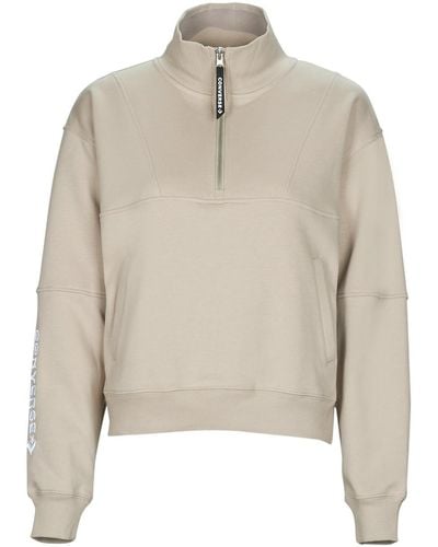 Converse Fleece Jacket Fashion Half-zip - Grey