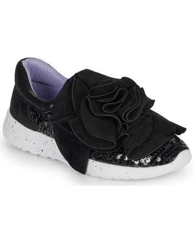 Irregular Choice Ragtime Ruffles Shoes (trainers) - Black