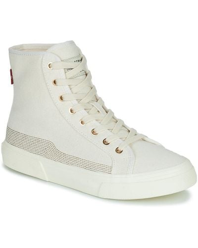 Levi's Decon Plus Mid S Shoes (high-top Trainers) - White