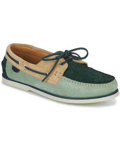 Pellet Boat Shoes Vendee - Green