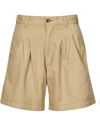 Levi's Shorts Pleated Trouser Short Lightweight - Natural