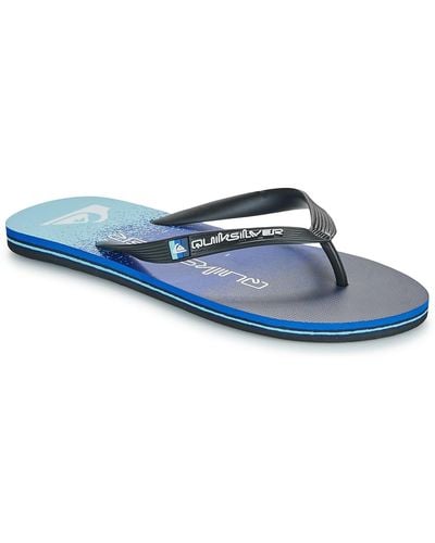 Quiksilver Flip Flops / Sandals (shoes) Molokai Art Ii - Blue