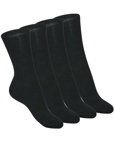 DIM Mi Chaussette Coton X4 Socks - Black