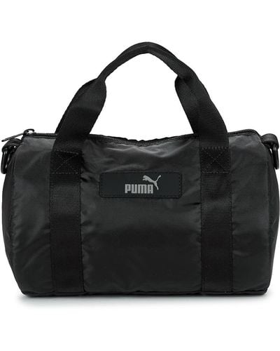 PUMA Sports Bag Core Pop Barrel Bag - Black