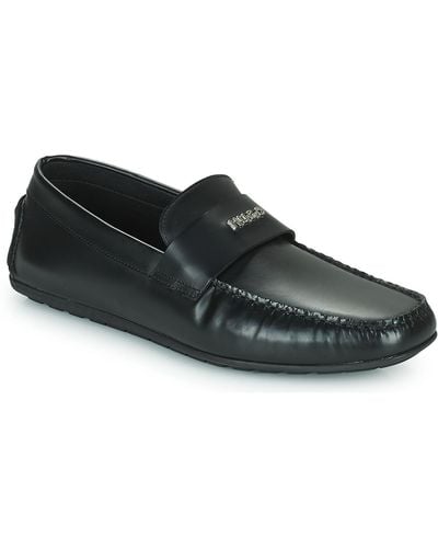 HUGO Dandy_mocc_boml Loafers / Casual Shoes - Black