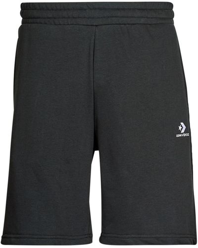 Converse Shorts Go-to Embroidered Star Chevron Fleece Short - Grey