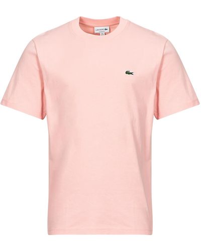 Lacoste T Shirt Th7318 - Pink