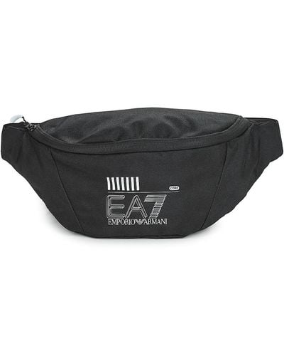EA7 Hip Bag Train Core U Sling Bag - Unisex Sling Bag - Black
