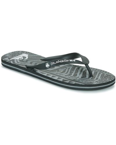 Quiksilver Flip Flops / Sandals (shoes) Molokai Art - Grey