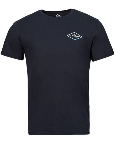 Quiksilver T Shirt Omni Lock - Blue