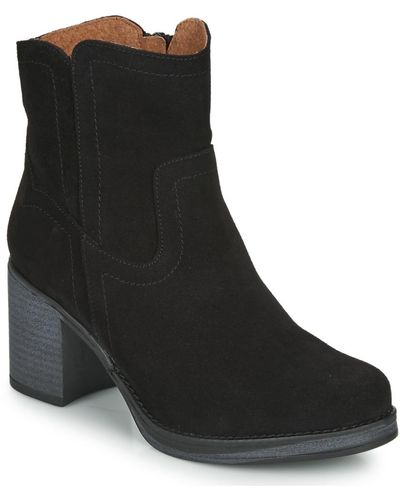 Casual Attitude Nigale Low Ankle Boots - Black