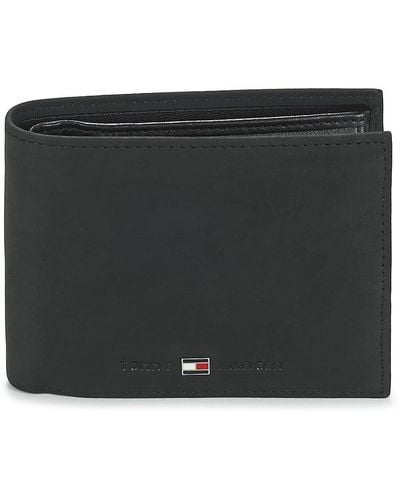 Tommy Hilfiger Purse Wallet Johnson Cc And Coin Pocket - Black