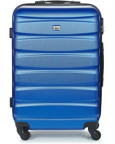 David Jones Hard Suitcase Chauvettini 70l - Blue