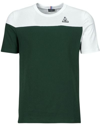Le Coq Sportif T Shirt Bat Tee Ss N°3 M - Green