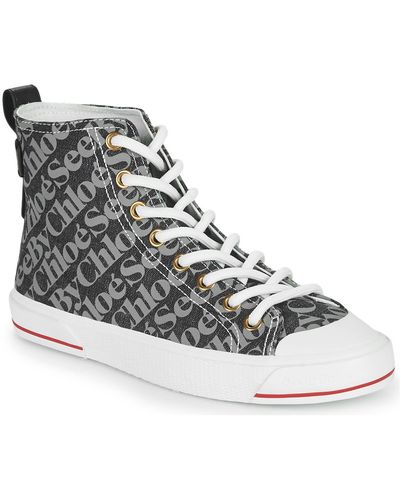 See By Chloé Shoes (high-top Trainers) Aryana - Blue
