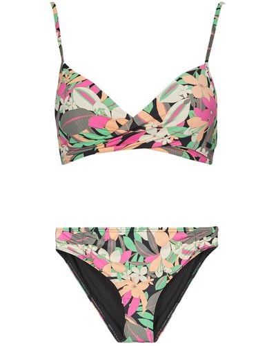 Roxy Bikinis Pt Beach Classics Wrap Set - Multicolour