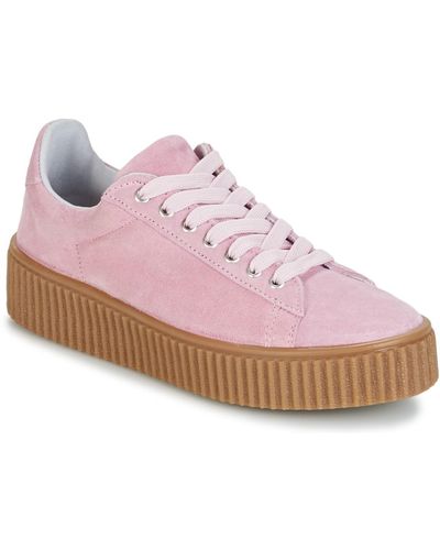 Yurban Hadil Women's Shoes (trainers) In Pink