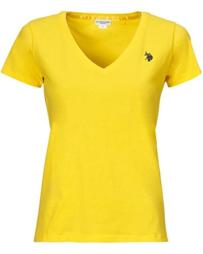 U.S. POLO ASSN. T Shirt Bell - Yellow